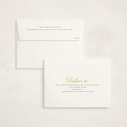 This is a lemon non photo holiday cards with standard by Morgan Kendall called retro bokeh lights printing on signature in standard