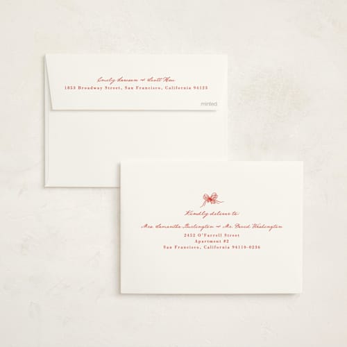 This is a rose non photo holiday cards with standard by Jelena Vuletic called skatelle printing on signature in standard