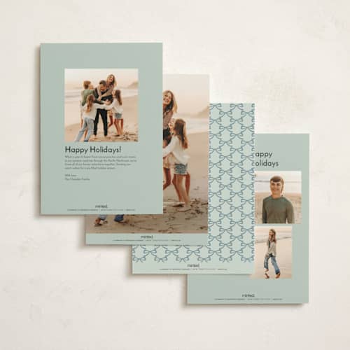 This is a mint non photo holiday cards with standard by Sherley Ferreira called new home for the holidays! printing on signature in standard