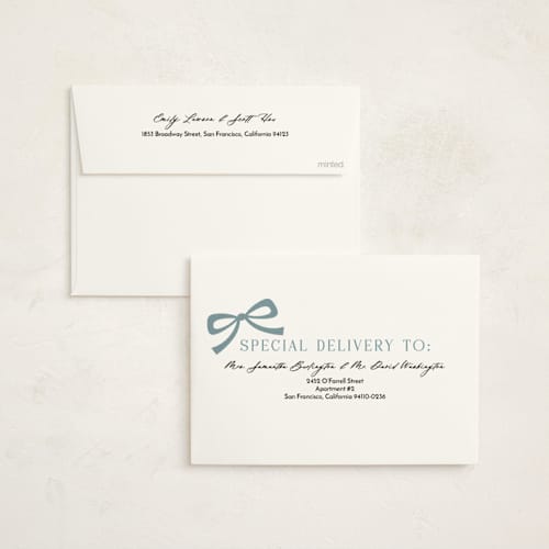 This is a mint non photo holiday cards with standard by Sherley Ferreira called new home for the holidays! printing on signature in standard