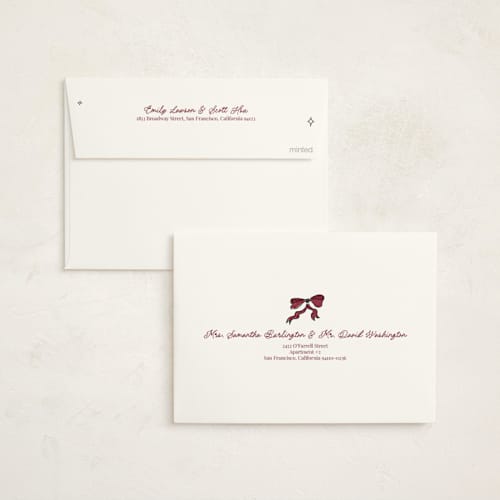 This is a mulled wine non photo holiday cards with standard by Helena Vitto called cin cin! printing on signature in standard