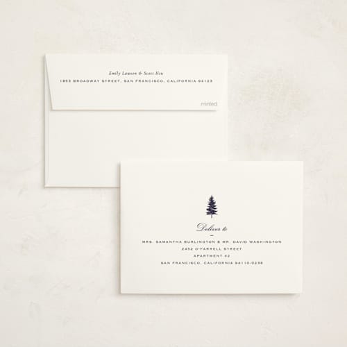 This is a sage non photo holiday cards with standard by Sara Hicks Malone called holiday move printing on signature in standard