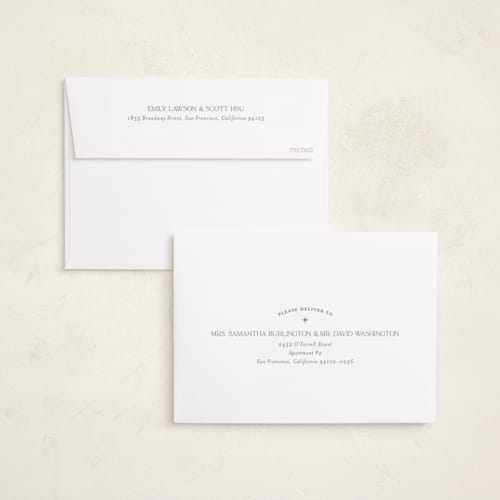 This is a spruce new year photo cards with standard by Shari Margolin called annual review printing on recycled smooth signature in standard