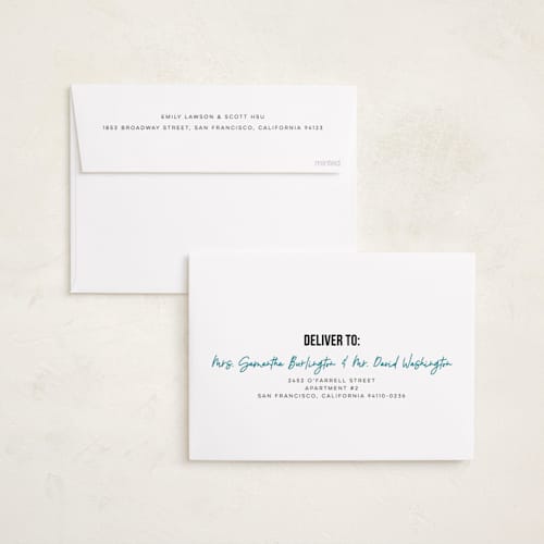 This is a denim new year photo cards with standard by Karen Glenn called new year win printing on recycled smooth signature in standard