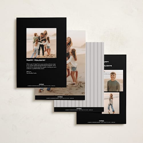 This is a darkroom new year photo cards with standard by Adelyn T. called contact sheet printing on recycled smooth signature in standard