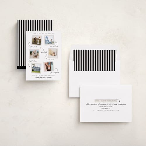 This is a snow new year photo cards with standard by Heather Schertzer called for the archives printing on recycled smooth signature in standard