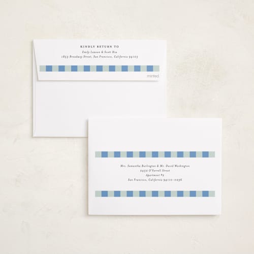 This is a sky new year photo cards with standard by Jackie Crawford called fun border checkers printing on recycled smooth signature in standard