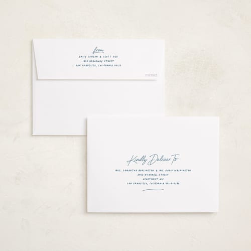 This is a glacier new year photo cards with standard by Hooray Creative called year in review printing on recycled smooth signature in standard