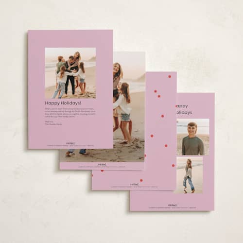 This is a candy new year photo cards with standard by Lori Wemple called big new year printing on recycled smooth signature in standard