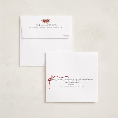 This is a blush holiday card ornaments with standard by Sherley Ferreira called christmas ornament printing on recycled smooth signature in ornament