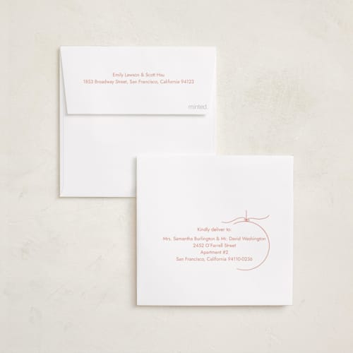 This is a gumdrop holiday photo cards with standard by Jelena Vuletic called crystal printing on recycled smooth signature in square