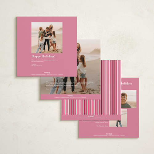 This is a gumdrop holiday photo cards with standard by Alston Foster called colorful wishes printing on recycled smooth signature in square