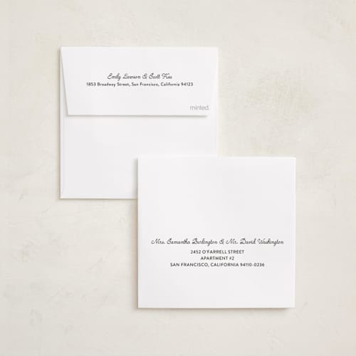 This is a coal holiday photo cards with standard by Lucrecia Caporale called forme & type printing on recycled smooth signature in square