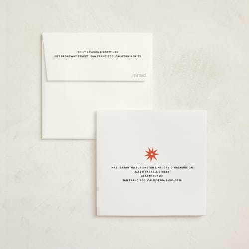 This is a cheer holiday photo cards with standard by Tracy Schifeling called festive grid printing on signature in square