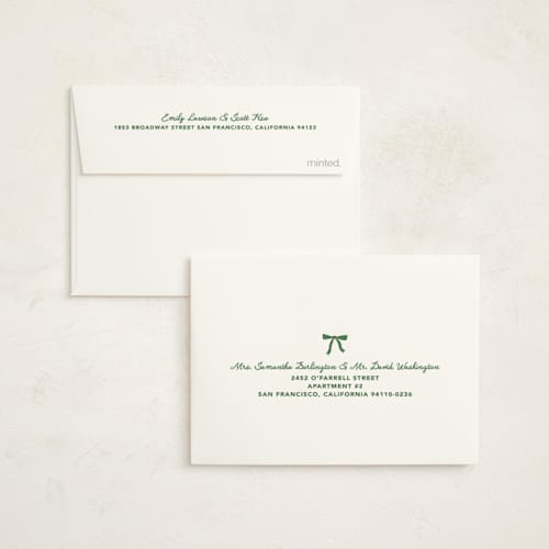 This is a bluebird baby shower thank you cards with standard by Kelly Watkins called a nesting party printing on strathmore in standard
