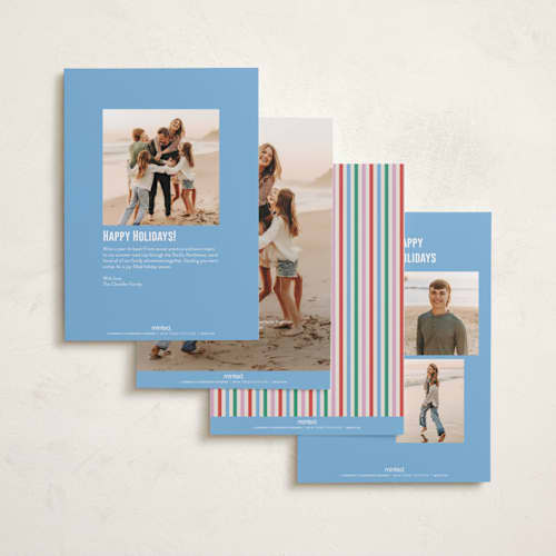 This is a sparkler holiday photo cards with standard by Pixel and Hank called peace poster printing on recycled smooth signature in standard