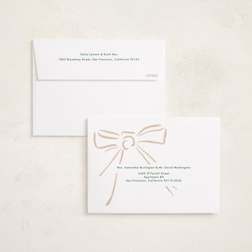This is a lagoon holiday photo cards with standard by Phrosné Barwood called chappies printing on recycled smooth signature in standard