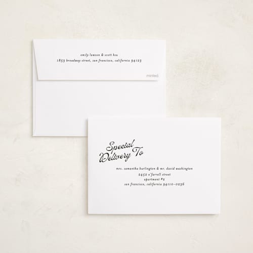 This is a coal holiday photo cards with standard by Ashley Iwafuchi called warm greetings printing on recycled smooth signature in standard