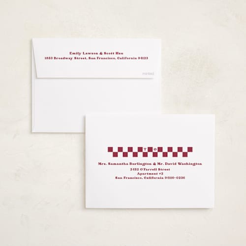 This is a mulled wine holiday photo cards with standard by Creo Study called modern minimalism printing on recycled smooth signature in standard