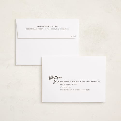 This is a eggnog holiday photo cards with standard by Snow and Ivy called tour printing on recycled smooth signature in standard