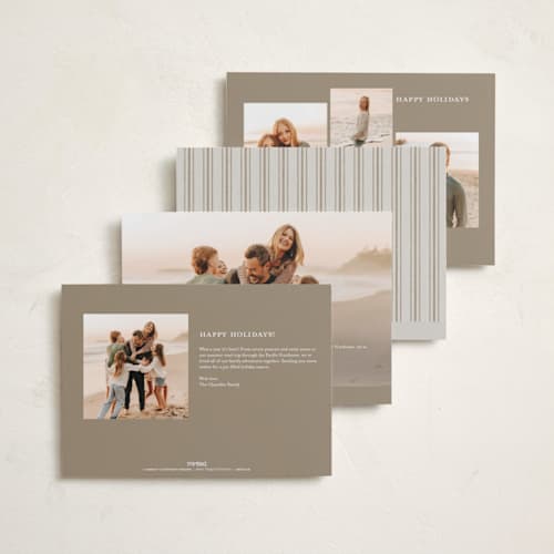 This is a snowdrift holiday photo cards with standard by Erin L. Wilson called stafford printing on recycled smooth signature in standard