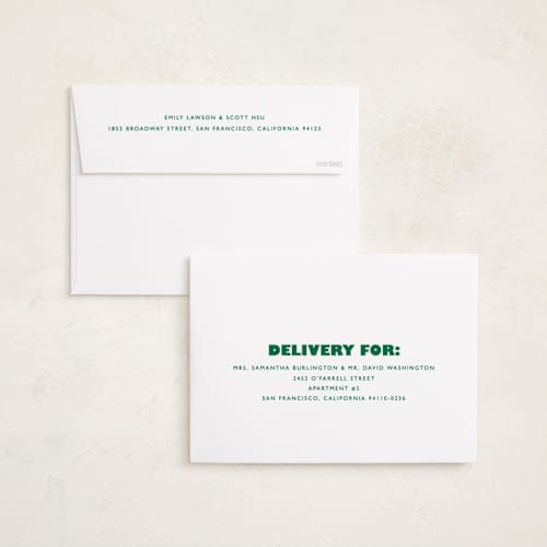 This is a pine holiday photo cards with standard by Anna Elder called and then us printing on recycled smooth signature in standard