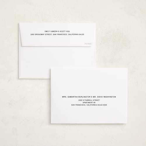 This is a cream holiday photo cards with standard by Ani Somi called big bold type printing on recycled smooth signature in standard
