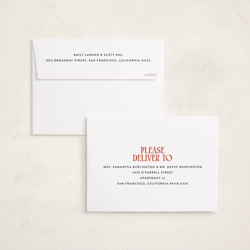 This is a mistletoe holiday photo cards with standard by Ekko Studio called cheerful stack printing on recycled smooth signature in standard