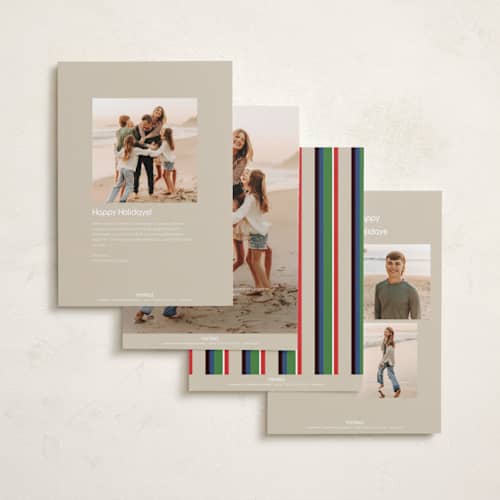 This is a sugar cookie holiday photo cards with standard by Erika Firm called jolly vibes frame printing on recycled smooth signature in standard
