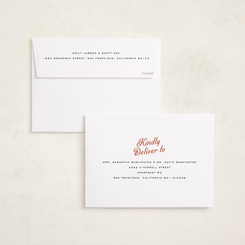 This is a peppermint holiday photo cards with standard by Ekko Studio called vintage postcard printing on recycled smooth signature in standard
