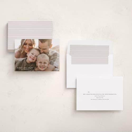 This is a cotton holiday photo cards with standard by Angela Thompson called simply printing on recycled smooth signature in standard