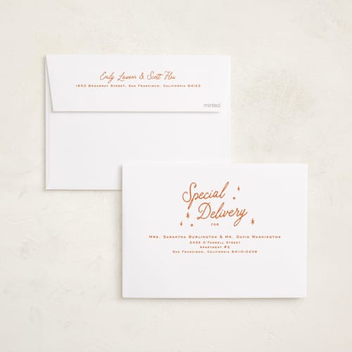 This is a pumpkin holiday photo cards with standard by Claudia Orengo called ski printing on recycled smooth signature in standard