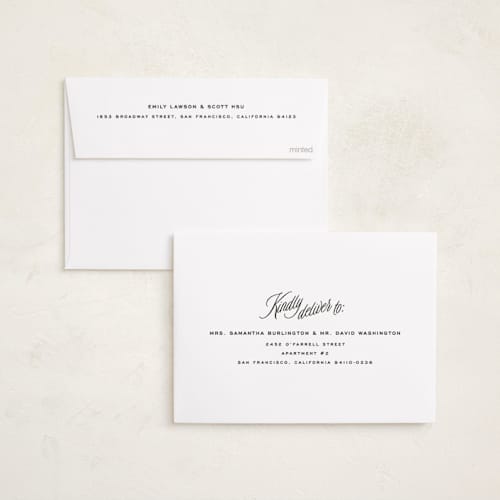 This is a snow holiday photo cards with standard by JoAnn Jinks called heirloom script printing on recycled smooth signature in standard
