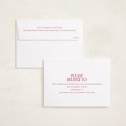 This is a gumdrop holiday photo cards with standard by Ekko Studio called cheerful stack printing on recycled smooth signature in standard