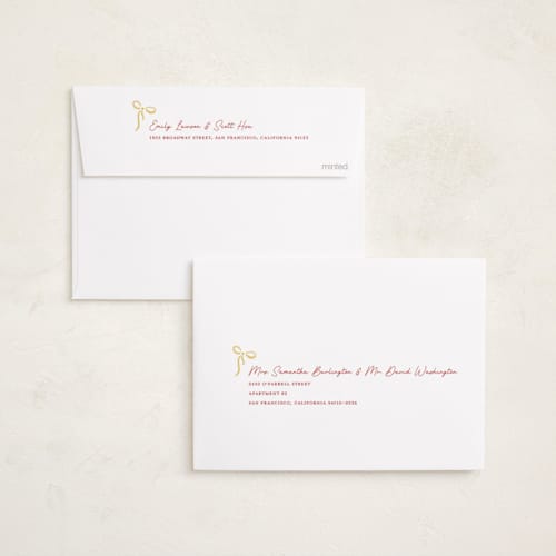 This is a holly holiday photo cards with standard by Jenny Millington called merry greeting printing on recycled smooth signature in standard