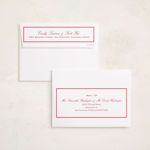 This is a peppermint holiday photo cards with standard by Megan Davis called galerie printing on recycled smooth signature in standard