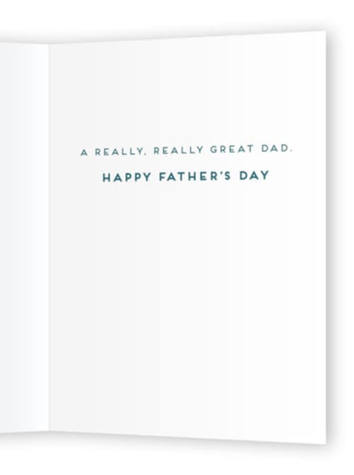 This is a ocean fathers day cards with standard by Snow and Ivy called love you more printing on signature in greeting cards