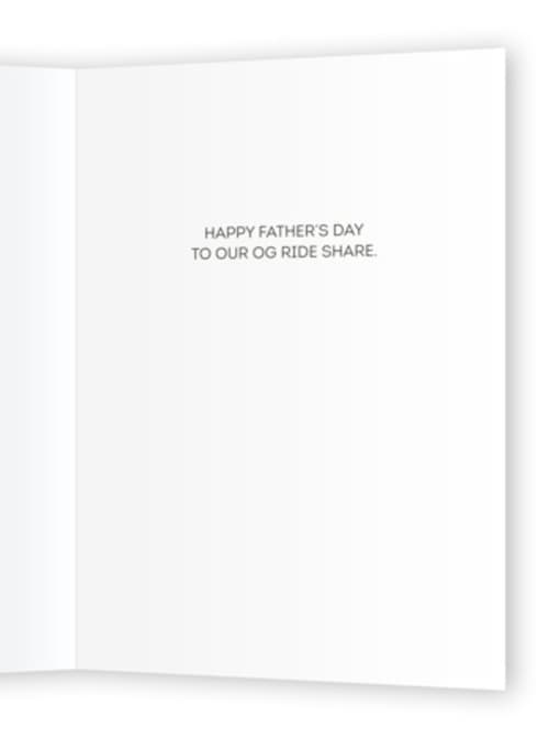 This is a hunter fathers day cards with standard by Britainy Guadagnolo called the right direction printing on signature in greeting cards