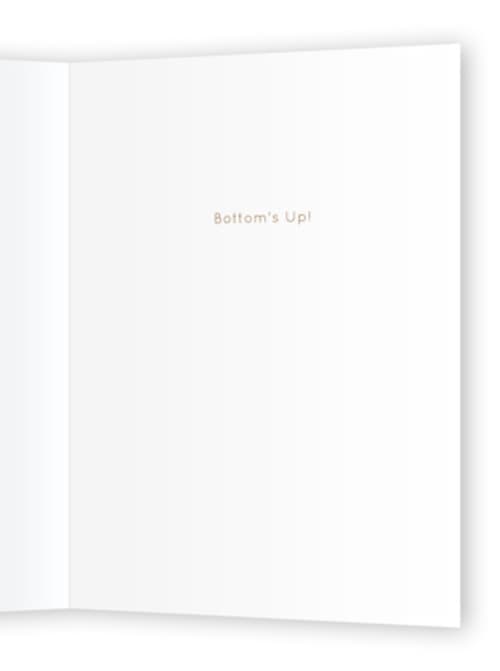 This is a barley birthday cards for him with standard by Carolyn Kach called happy beer-thday printing on signature in greeting cards