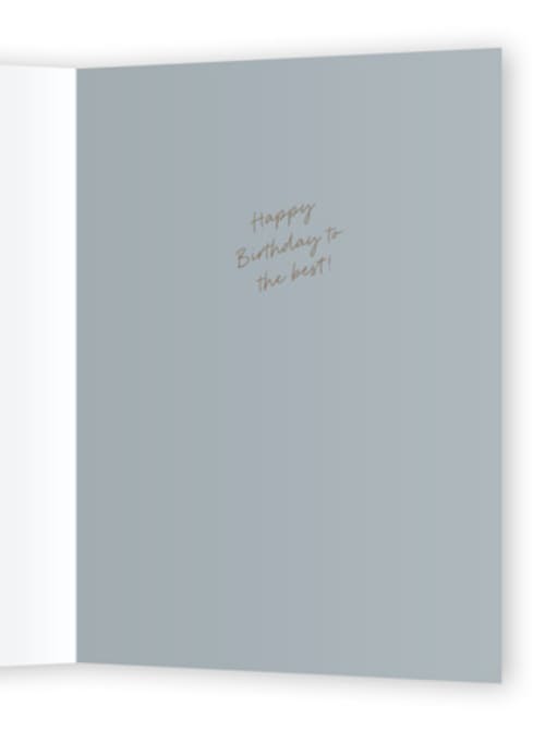 This is a ocean birthday cards for him with standard by Helena Vitto called coolest guy printing on signature in greeting cards