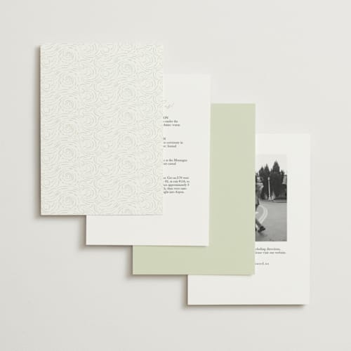 This is a forest petite wedding invitations with foil pressed by Paper Sun Studio called in the country printing on signature in petite