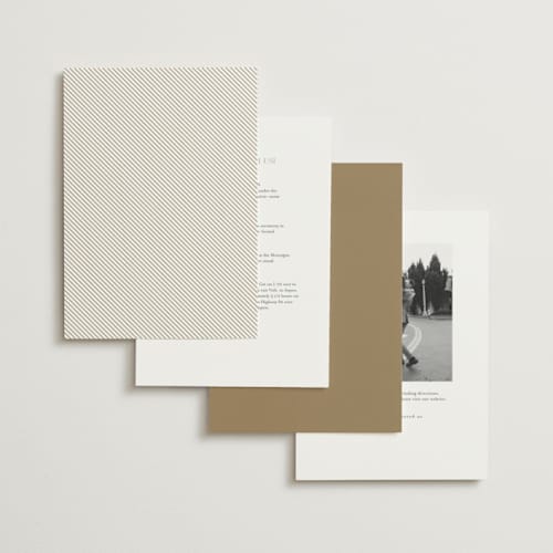 This is a slate foil stamped wedding invitations with foil pressed by Vanessa Doyle called song of solomon printing on signature in standard