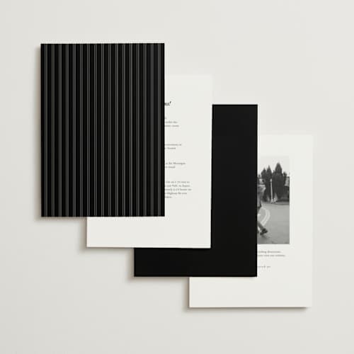This is a midnight foil stamped wedding invitations with foil pressed by Kelly Schmidt called greenwood printing on signature in standard
