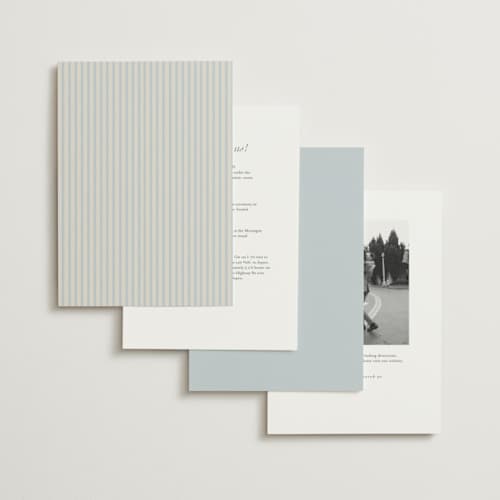 This is a provincial foil stamped wedding invitations with foil pressed by Angela Thompson called emma printing on signature in standard