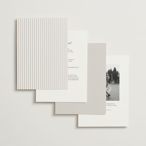 This is a diamond foil stamped wedding invitations with foil pressed by Kate Ahn called mirin printing on signature in standard