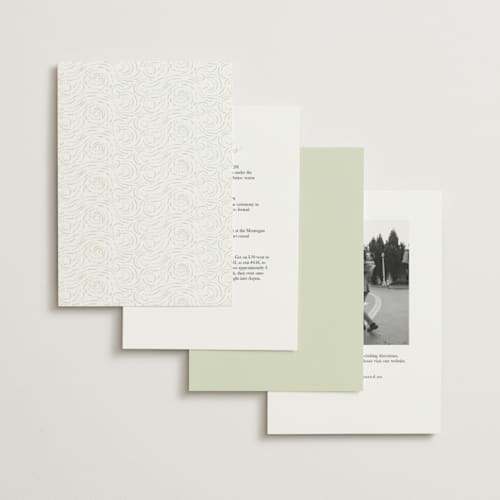 This is a forest foil stamped wedding invitations with foil pressed by Paper Sun Studio called in the country printing on signature in standard