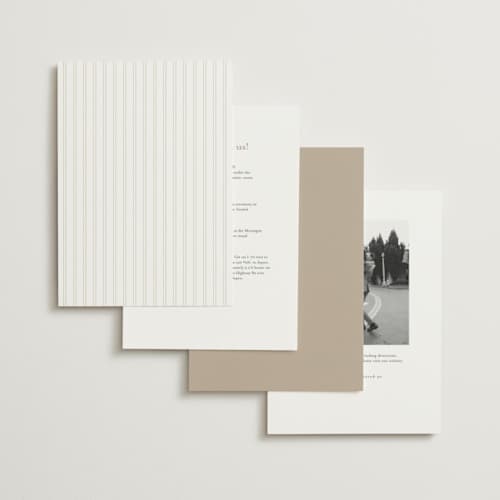 This is a silk foil stamped wedding invitations with foil pressed by Kelly Schmidt called framed monogram printing on signature in standard