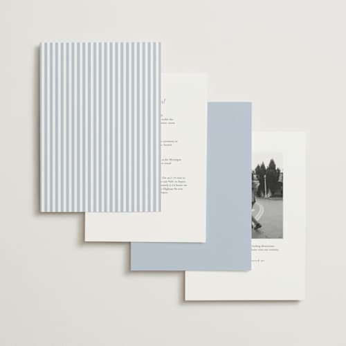 This is a waterfront foil stamped wedding invitations with foil pressed by Erin L. Wilson called victorian trellis printing on signature in standard