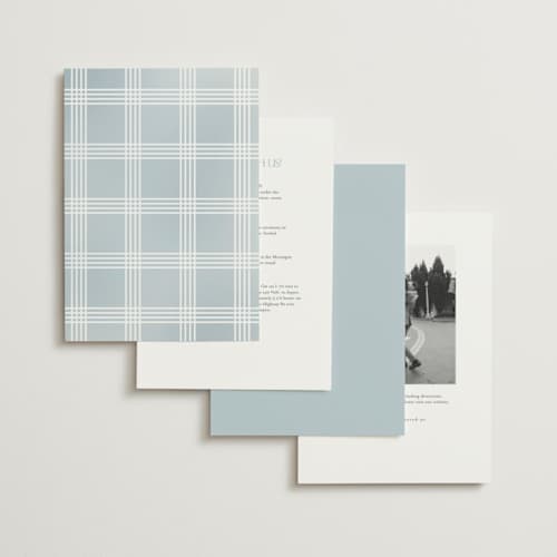 This is a belair foil stamped wedding invitations with foil pressed by Grae called salt and ivory printing on signature in standard