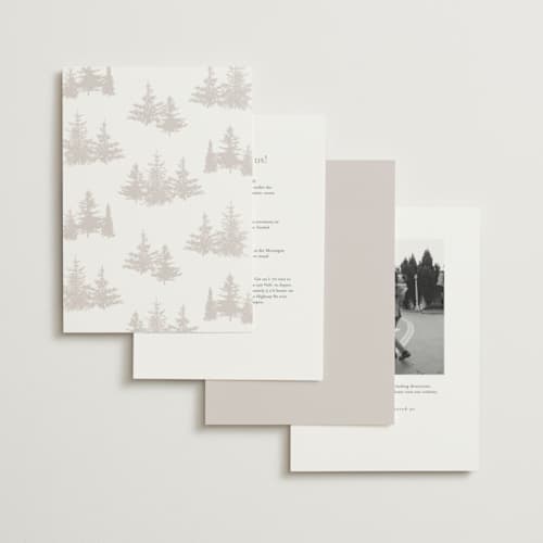 This is a dew foil stamped wedding invitations with foil pressed by Robin Ott called vista printing on signature in standard